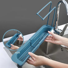 Load image into Gallery viewer, Telescopic Sink Shelf Kitchen Organizer
