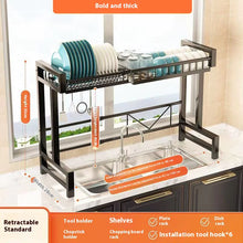 Load image into Gallery viewer, Adjustable Kitchen Dish Rack
