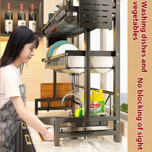 Load image into Gallery viewer, Adjustable Kitchen Dish Rack
