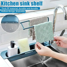 Load image into Gallery viewer, Telescopic Sink Shelf Kitchen Organizer

